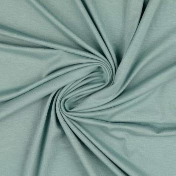 Viskose-Jersey Stoff Uni, helldusty mint